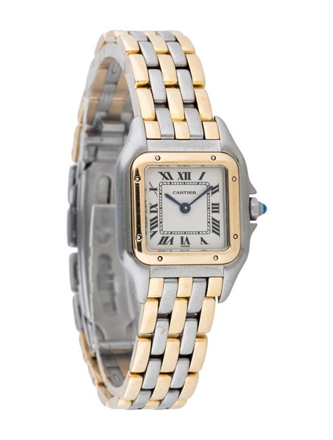 2 tone cartier panthere watch|panthere de cartier watch price.